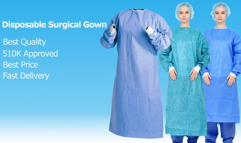 disposable surgical gown