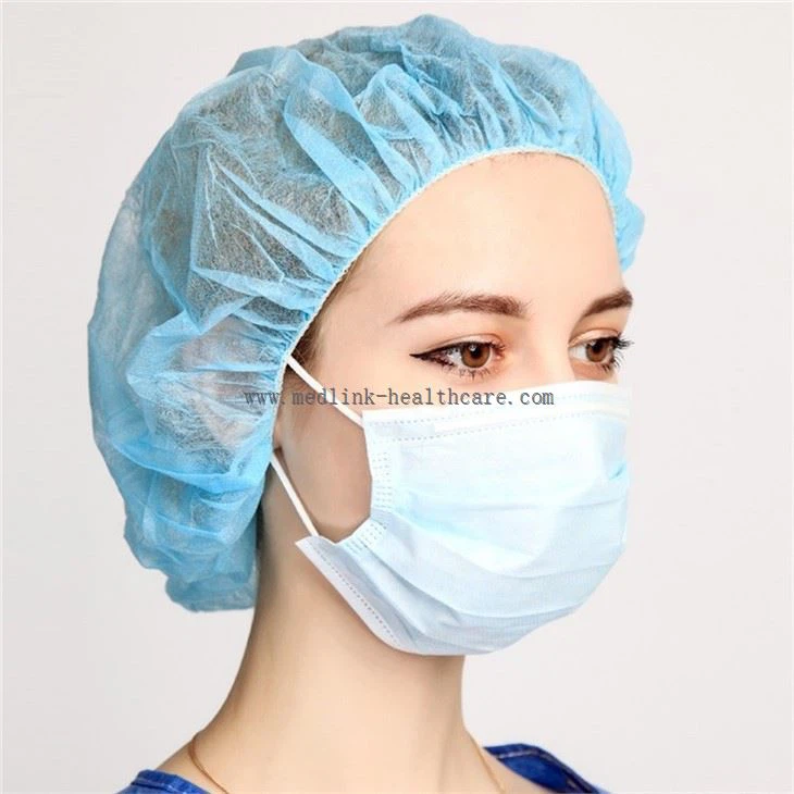 Disposable 3-ply Blue Surgical Face Mask