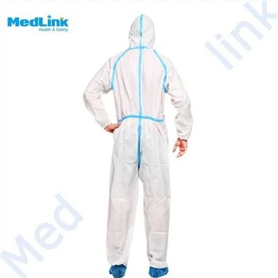 Disposable Microporous Coverall EN14126 Type 4B/5B/6B