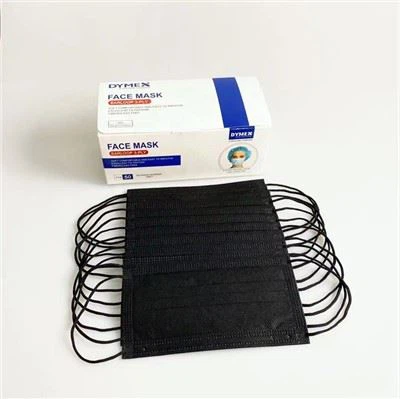 Level 3 Earloop Face Mask Black