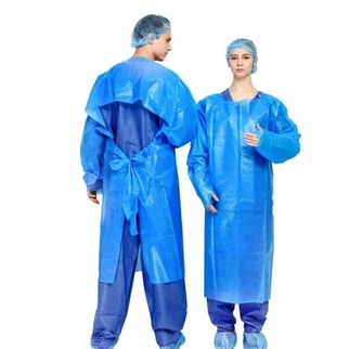 Protective CPE Isolation Gown